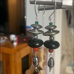 Dangle earrings